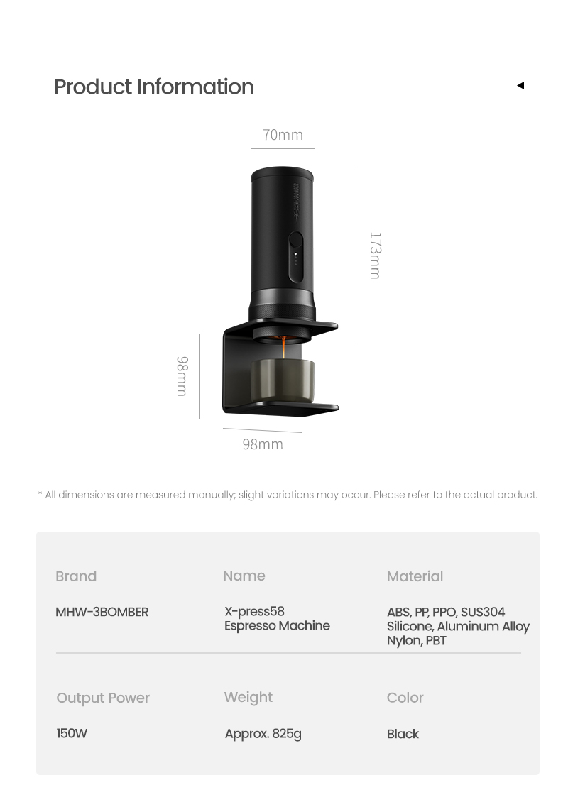 3BOMBER X-press58 Espresso Machine - Image 2